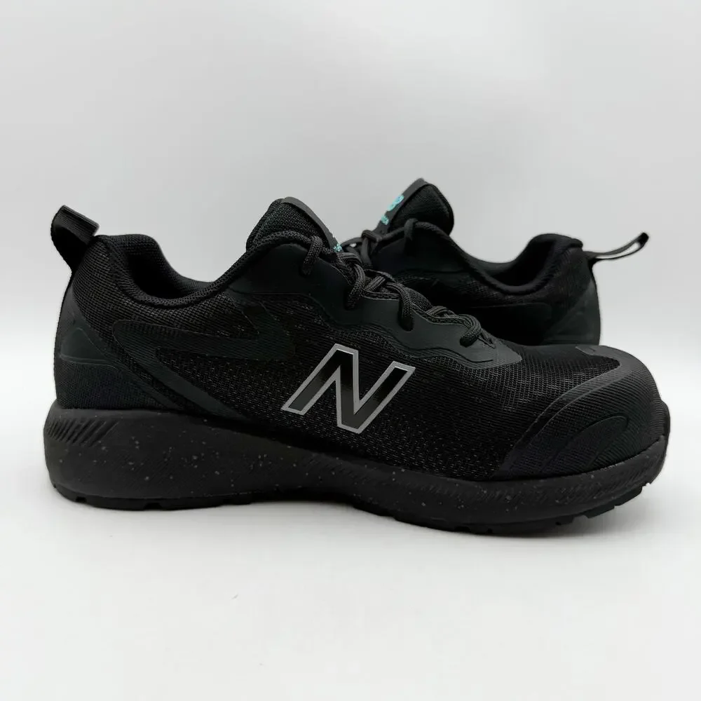 New Balance Womens Logic Work EH SR Sneakers US 6.5 EU 41.5 Black Leather CT EUC